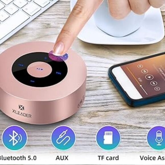 Smart Touch Mini Bluetooth Speaker SoundAngel A8 with Case - Picture 3 of 16